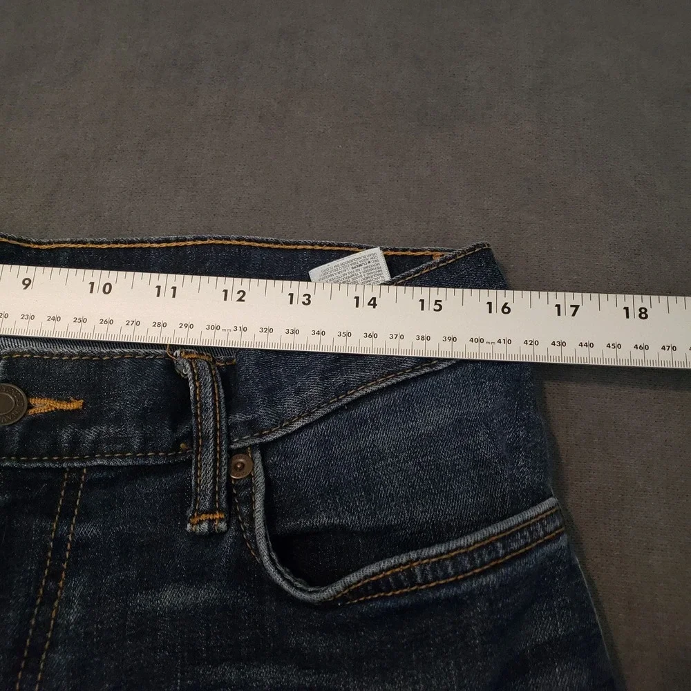Old Navy‎ Straight Jeans Mens 32x32 Dark Wash Built-In Tough Denim
